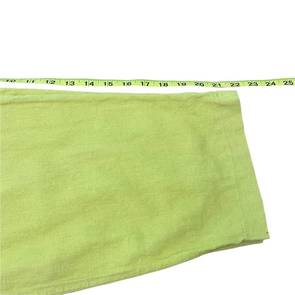 ASOS Jumpsuits Wide Leg Chic Linen Blend Summer Holiday Pockets Button Size 0 - Picture 7 of 10